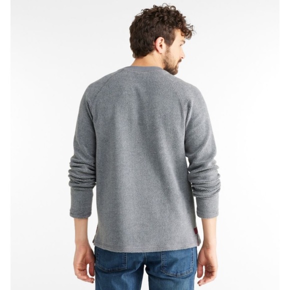 Men’s L.L. Bean Tumbled Sherpa Crew Shirt - Picture 7 of 7